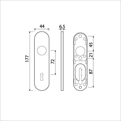 Ami Kurzschild 177 1 SLG 72 Click F-1 – 210204
