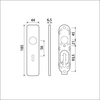 Ami Kurzschild 185 44 SL 56 Click F-1 – 210302