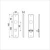 Ami Kurzschild-Toilette 165 4 rh 8*63 f-1 - 211066