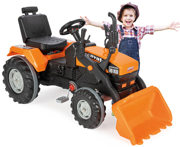 Pilsan Super HD 9030 Treppentraktor mit Frontlader Orange Schwarz