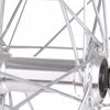 Hi-Punkt-Vorderrad 28 x 1 5 8 x 1 3 8 Aluminium 36 g Silber