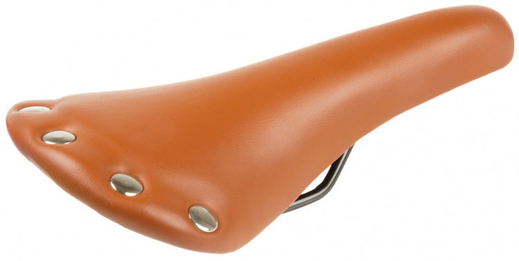 Rivet Race Sattel Unisex Imitation Leder braun