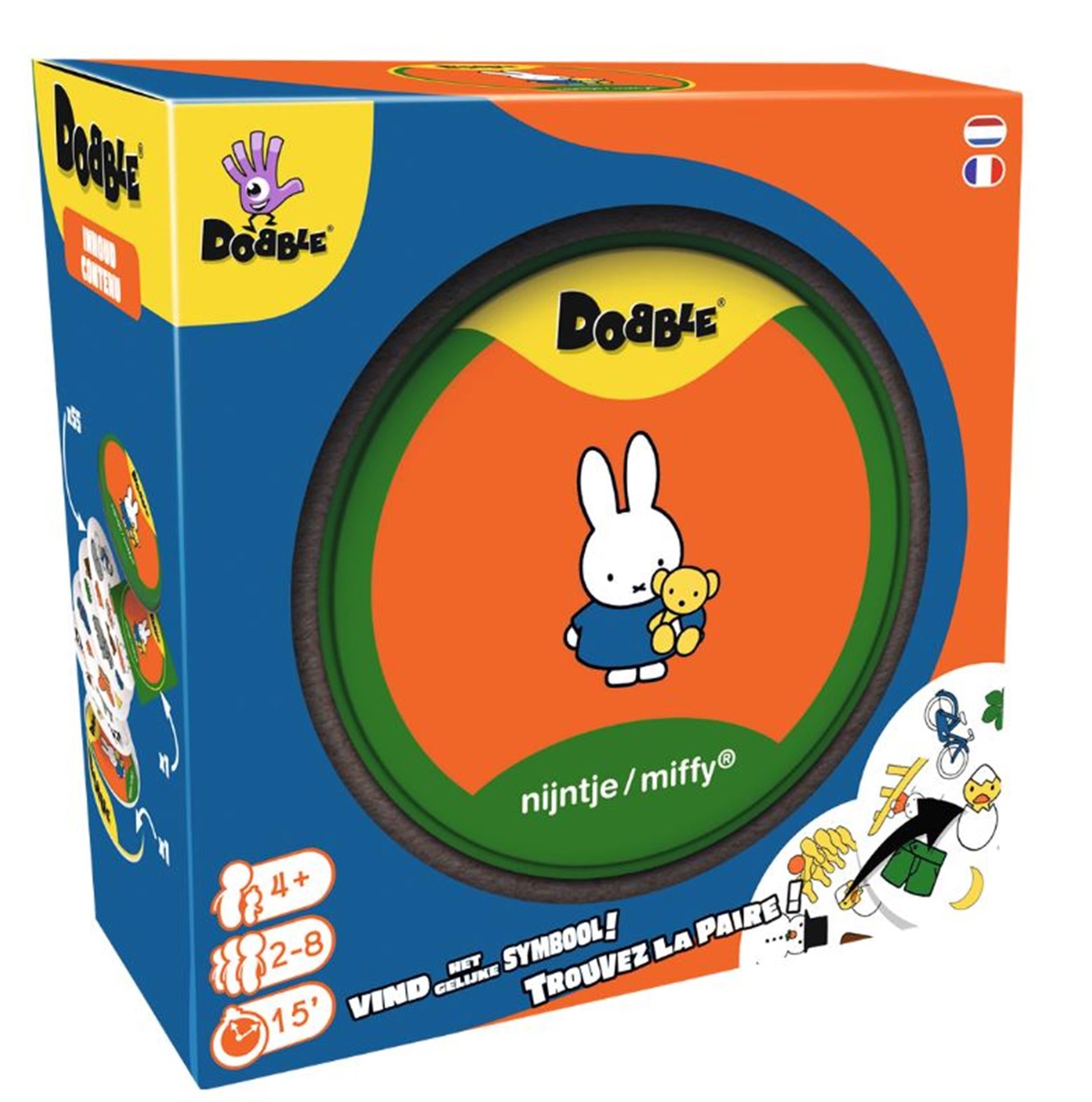 Miffy-Dobble-Kartenspiel