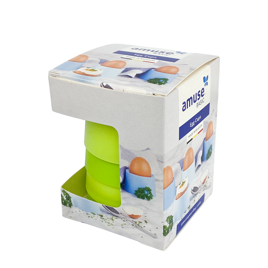 Amuse Eierbecher grün Frühling 4 Stück
