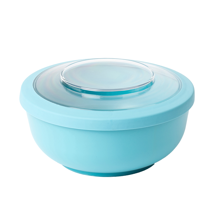 Amuse Life Speiseschüssel mit Deckel, blau, 2000 ml
