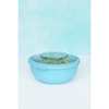 Amuse Life Speiseschüssel mit Deckel, blau, 2000 ml