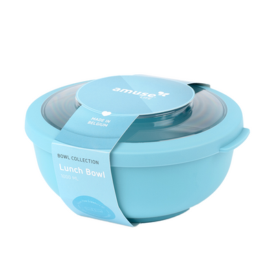 Amuse Life Lunchschüssel mit Deckel, blau, 1000 ml