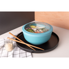 Amuse Life Lunchschüssel mit Deckel, blau, 1000 ml