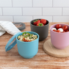 Amuse Life Lunchschüssel mit Deckel, blau, 500 ml