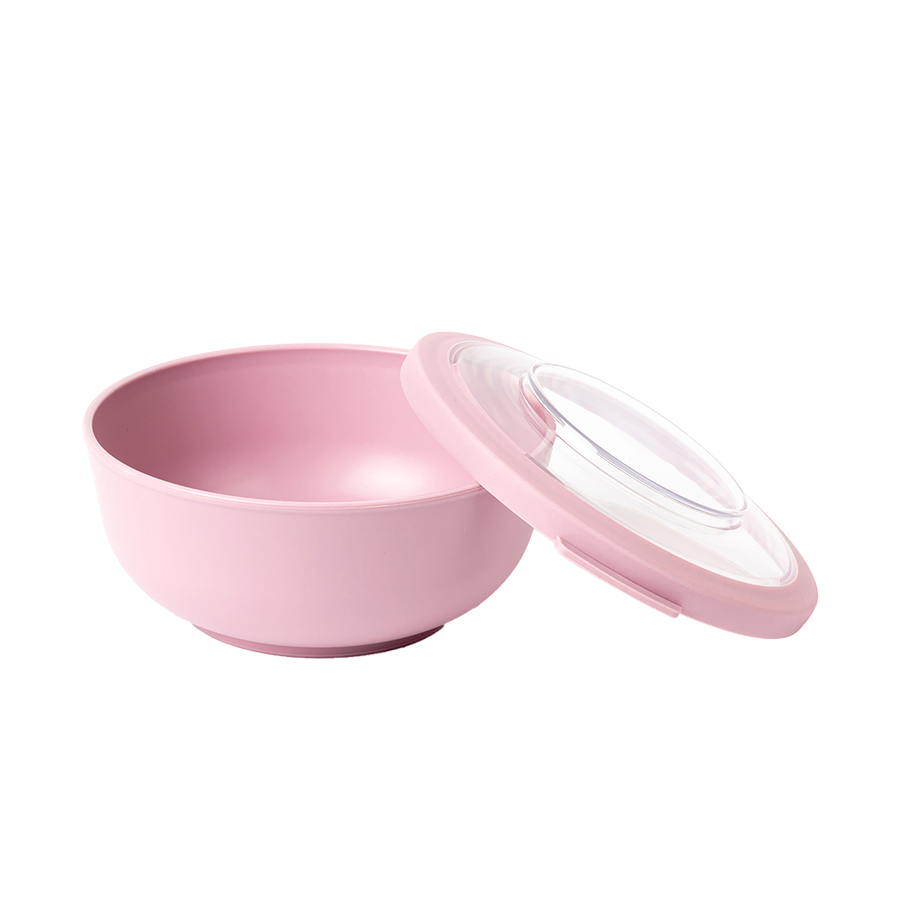 Amuse Life Lunchschüssel mit Deckel, rosa, 1000 ml