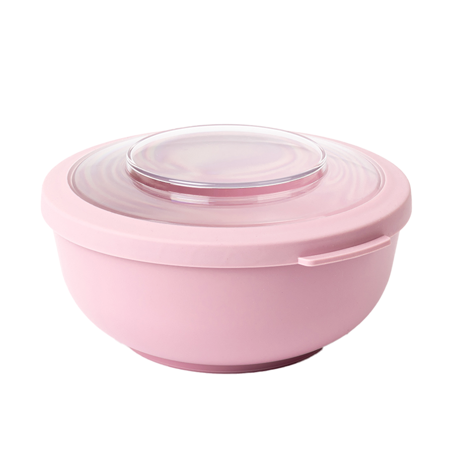 Amuse Life Lunchschüssel mit Deckel, rosa, 1000 ml