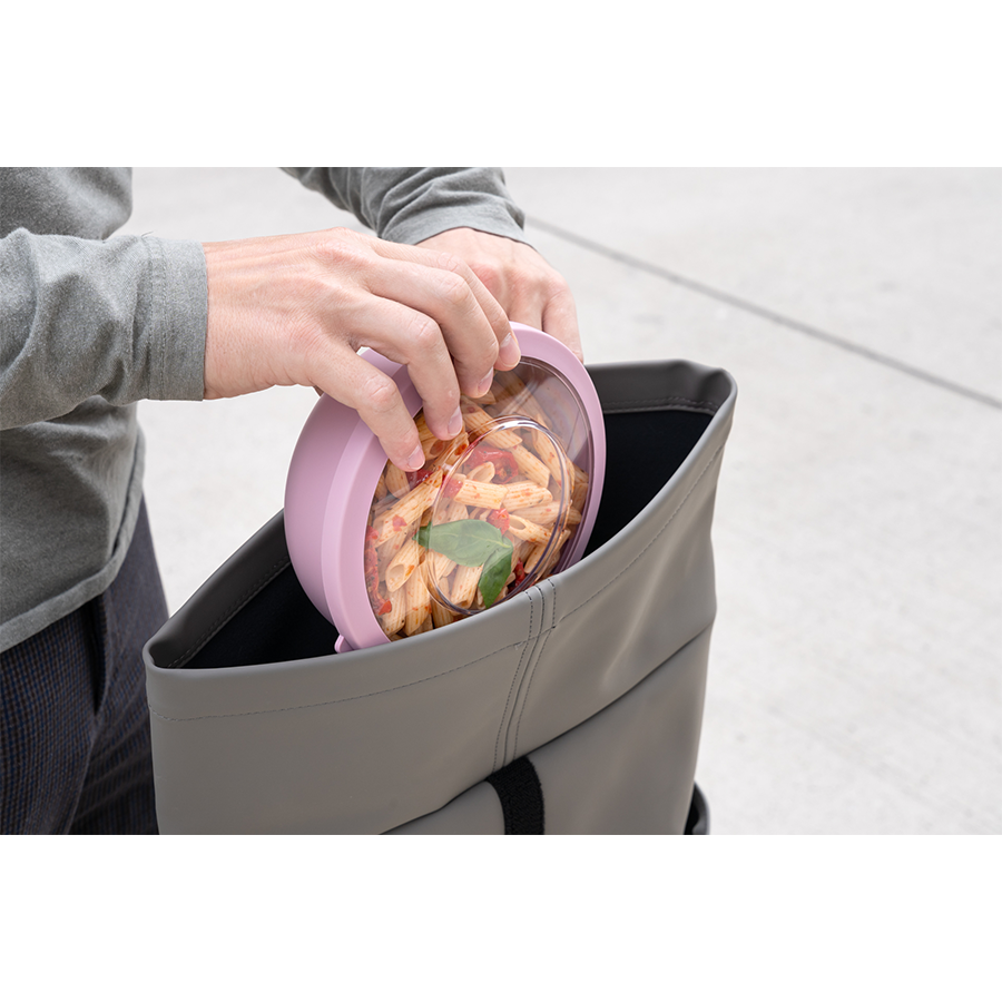 Amuse Life Lunchschüssel mit Deckel, rosa, 1000 ml