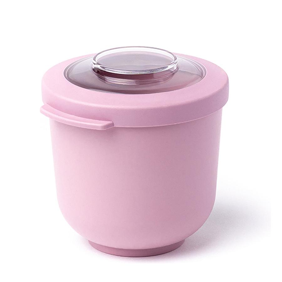 Amuse Life Lunchschüssel mit Deckel, rosa, 500 ml