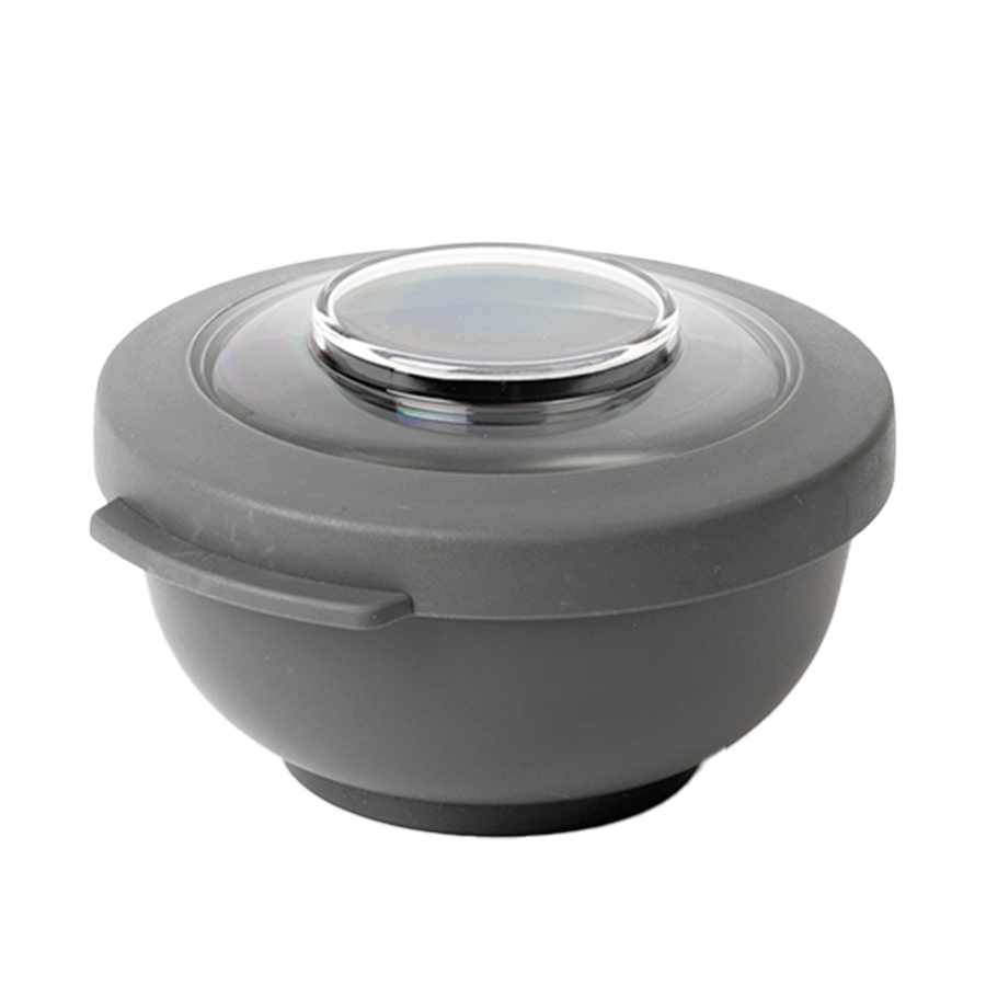 Amuse Life Snackschale mit Deckel grau 200ml