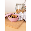Amuse Life Snackschale mit Deckel rosa 200 ml