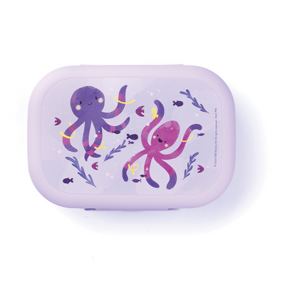 Amuse Lunchbox mittelgroßer lila Oktopus