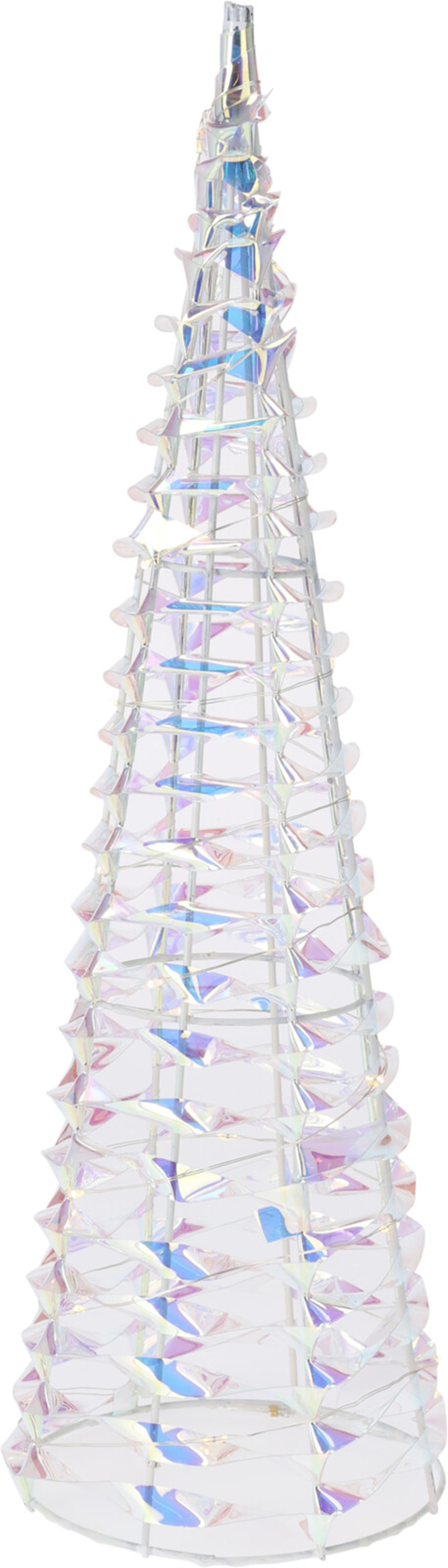 Home-Styling-Kegel 40 cm, schillernde Mikro-LED