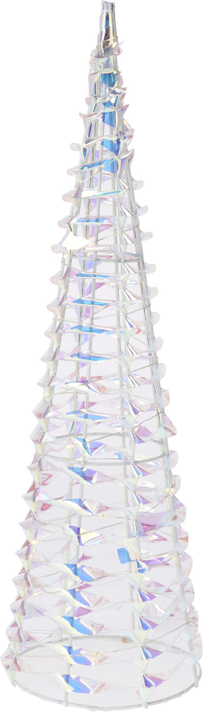 Home-Styling-Kegel 40 cm, schillernde Mikro-LED