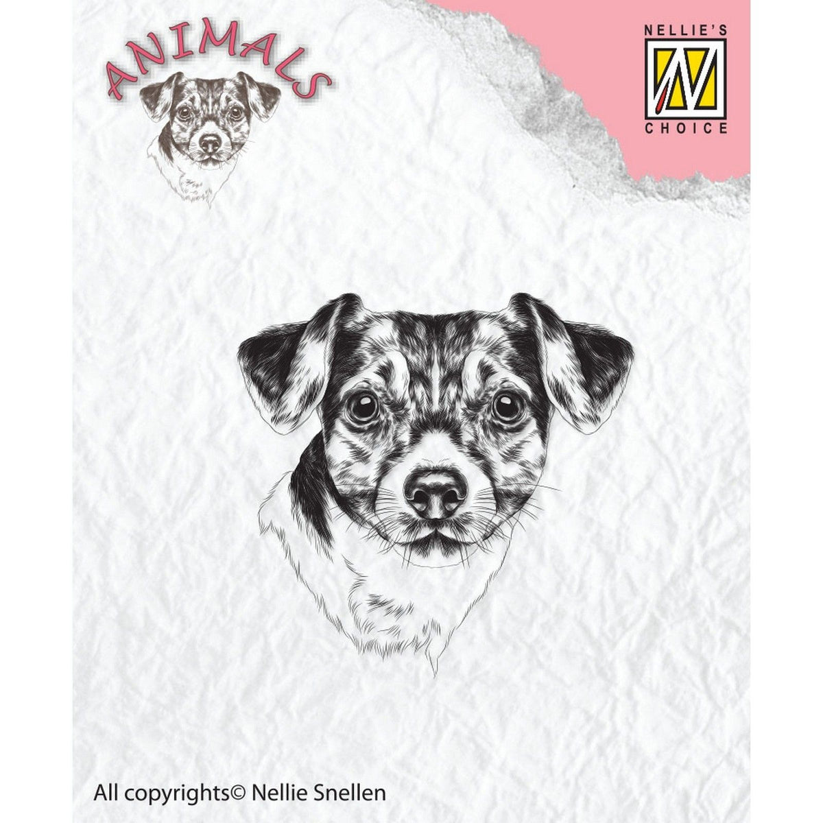 Nellies Wahl • Tiere, transparente Stempel, Hund