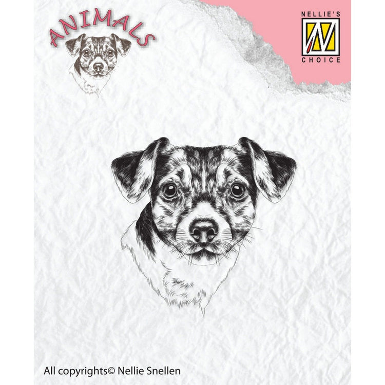 Nellies Wahl • Tiere, transparente Stempel, Hund