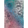 Kreative Ausdrucksformen Angela Poole • Fotopolymer-Stempelset „Crystal Christmas“ A4