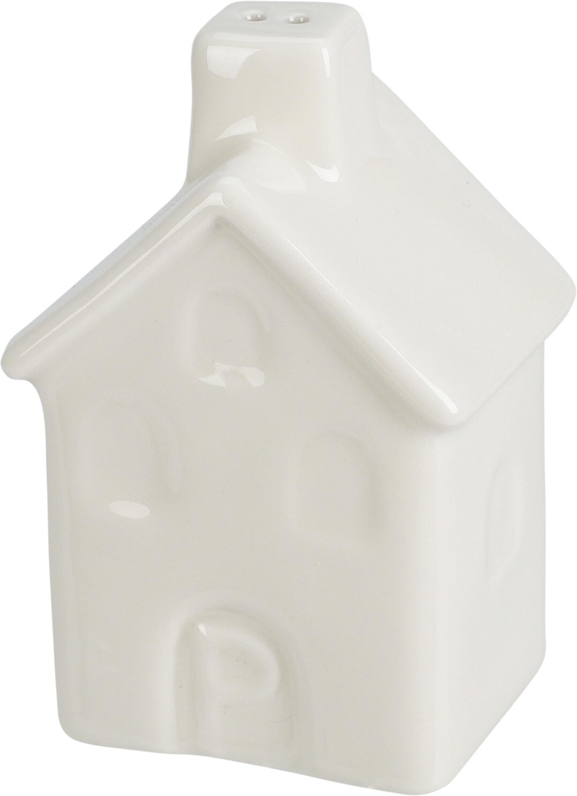 Excellent Houseware Salz- und Pfefferset für Häuser in Weiß
