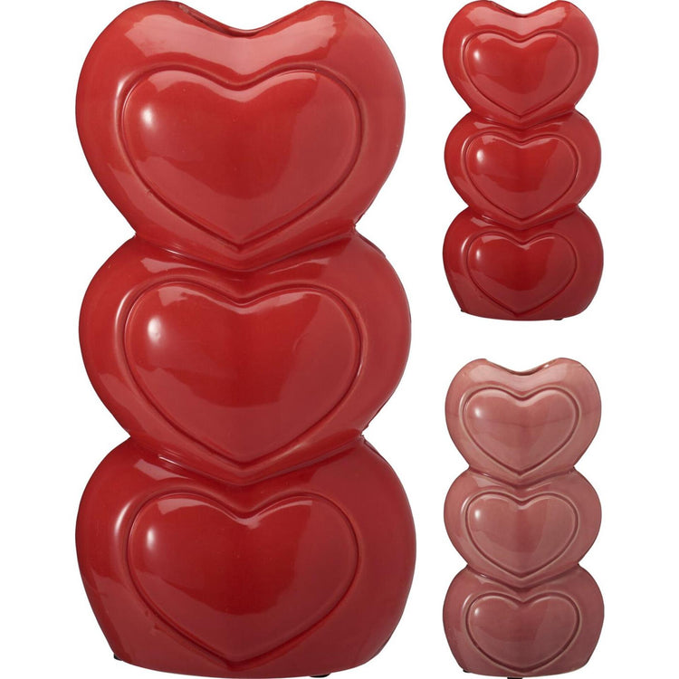 Home-Styling Vase Herzen 20cm