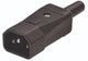 Gerätegegenstecker C13 70 Grad mk schwarz - 6173532