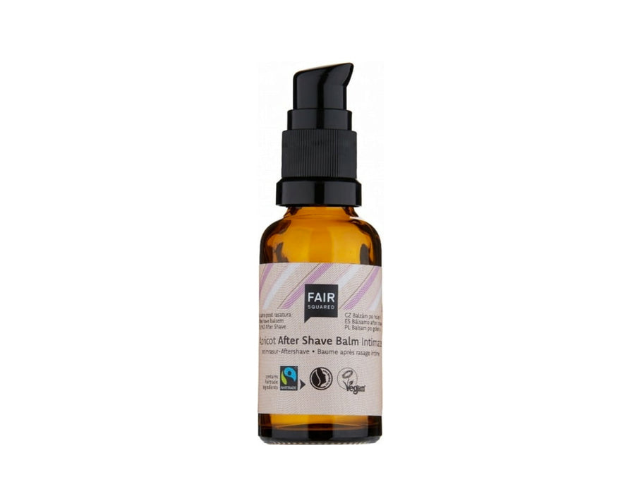 Faire quadratische Aprikose Aftershave Balm 30 ml