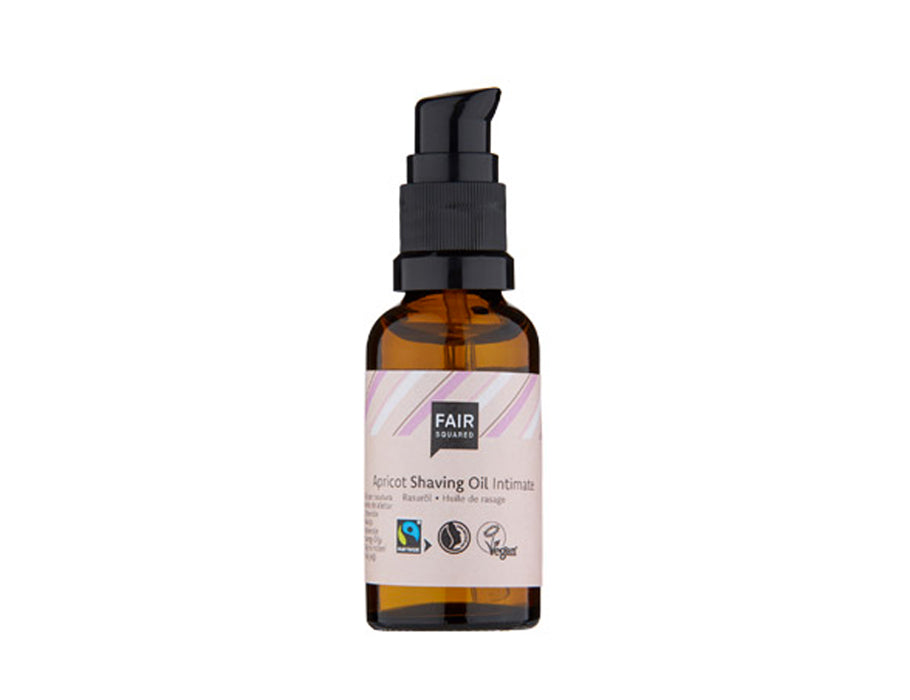 Faire quadratische Aprikosenrasuröl 30 ml