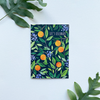 Kunst von andu Grußkarte Orangenbaum