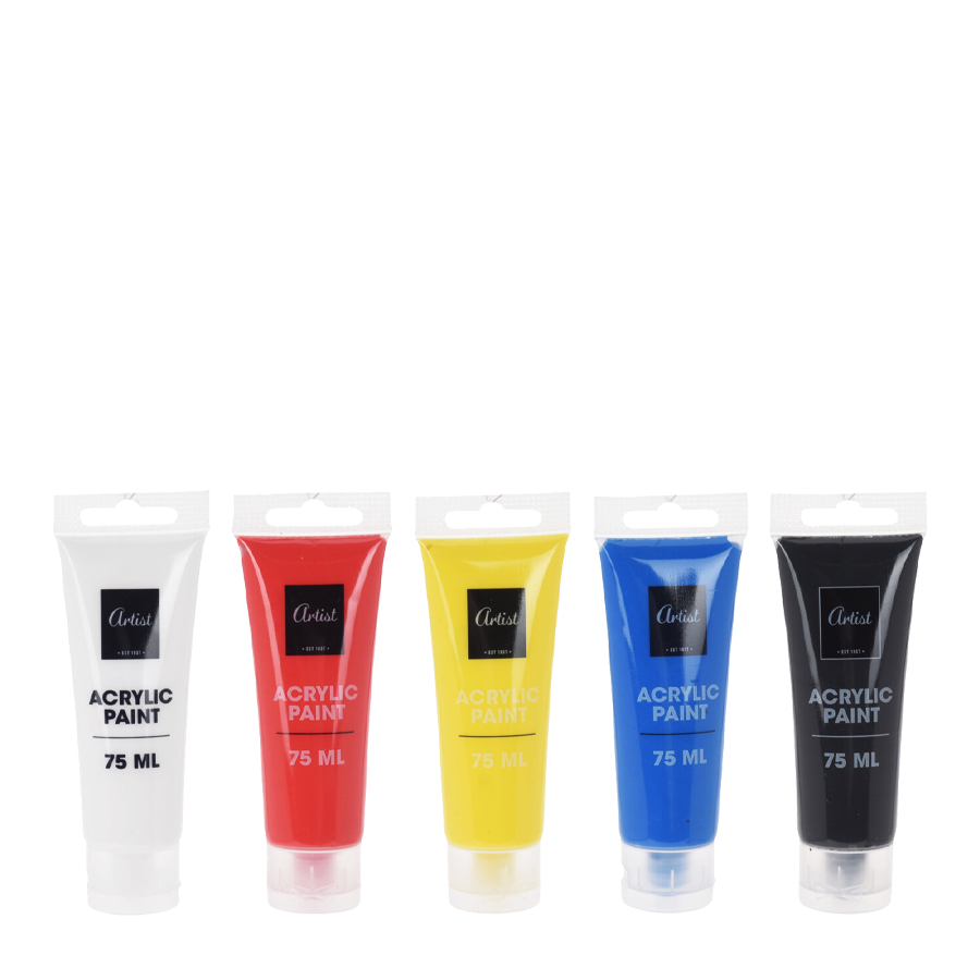 Künstler-Acrylfarben-Set 75ml 5-teilig