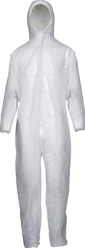Asatex-Einwegoverall | Größe xxl | weiß | PSA-Kategorie I | 1 Stück - pp-1l xxl - pp-1l xxl