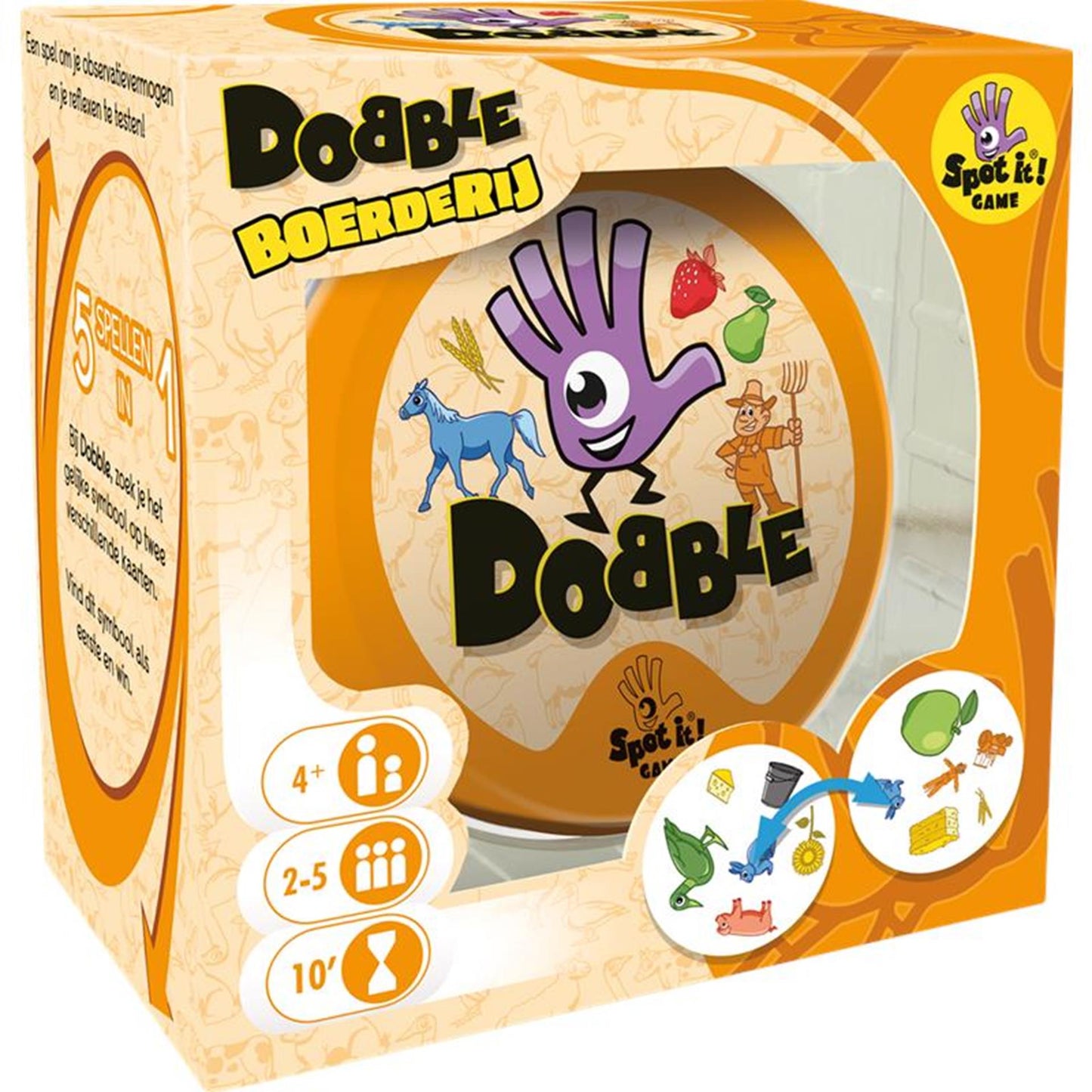Asmodee Dobble Farm Card Game