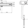 Assa Abloy DC680G Türschließer für Einfahrtstore und Gartentore | inkl. Gleitarm für Breiten von 600 mm bis 1400 mm | Farbe Silber ev1. | 180-20° - a000399976