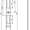 Assa Abloy N6001 Schließblech | Edelstahl 24x235x3mm Lippe 40mm abgerundet | dr 1+2+3+4 - 10049721