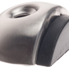 Assa Abloy Türstopper aus Edelstahl | Halbmond-Bodentürstopper | ø56 x 48 x 18 mm | Gummi 8mm | Länge: 48 mm - p000238189-001-001