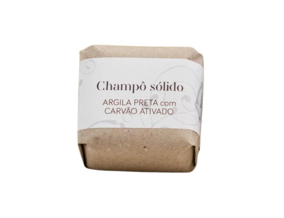 Atelier Do Sabão Shampoobar Schwarze Tonerde Aktivkohle