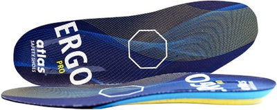 Atlas ergo pro Einlegesohle | blau gelb | Größe 38 - 4043692447858