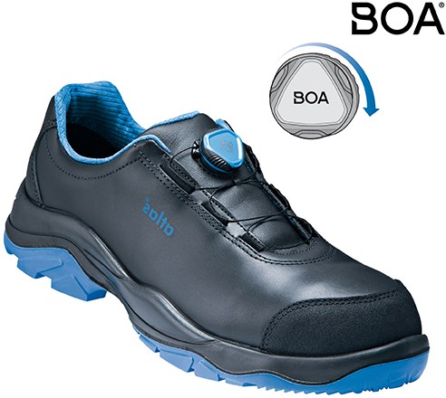 Atlas Arbeitsschuh SL 9645 XP 2.0 boa low S3 W12 | schwarz blau | Größe 36 - 00.012.122.36