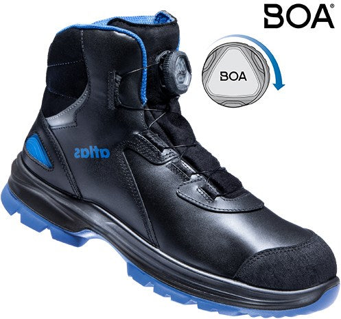 Atlas Arbeitsschuh SL 9845 XP 2.0 boa high S3 | schwarz blau | Größe 47 - 00.012.105.47