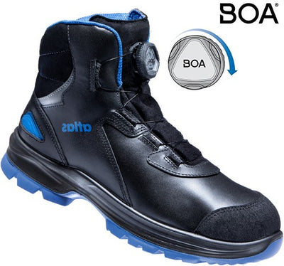 Atlas Arbeitsschuh SL 9845 XP 2.0 boa high S3 | schwarz blau | Größe 47 - 00.012.105.47