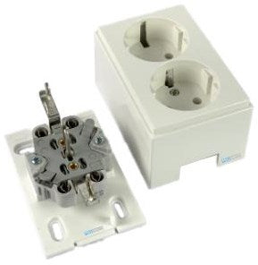 Attema P25-K25 WCD 2-fach RA weiß Attema ZC25 - 4745588