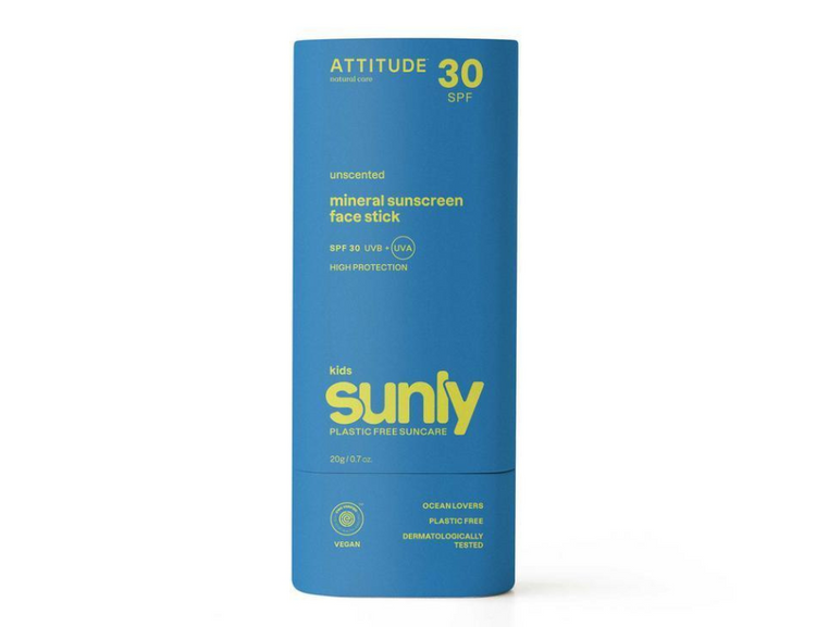 Einstellung Sonnenschutzstock - Gesicht - Kinder - SPF30 - Parfüm -frei - 20g