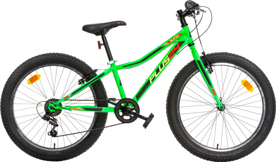 Aurelia plus 24 Zoll 38 cm Junior 6V V-Bremsgrün