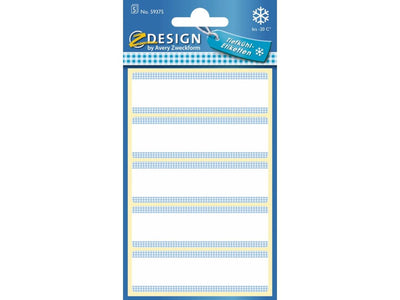 Kangaro Gefrierschranketiketten 76x22mm 25 Etiketten