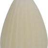 Home-Styling-Kerze Birne LED gerippt 10cm