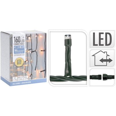 Home Styling Eiszapfenbeleuchtung anschließbar 160l