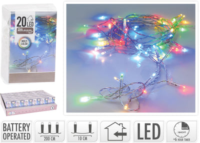 LED Lights Multi -Color, 20dlg.