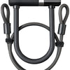 Axa Newton Mini-Bügelschloss + Kabel 100 8
